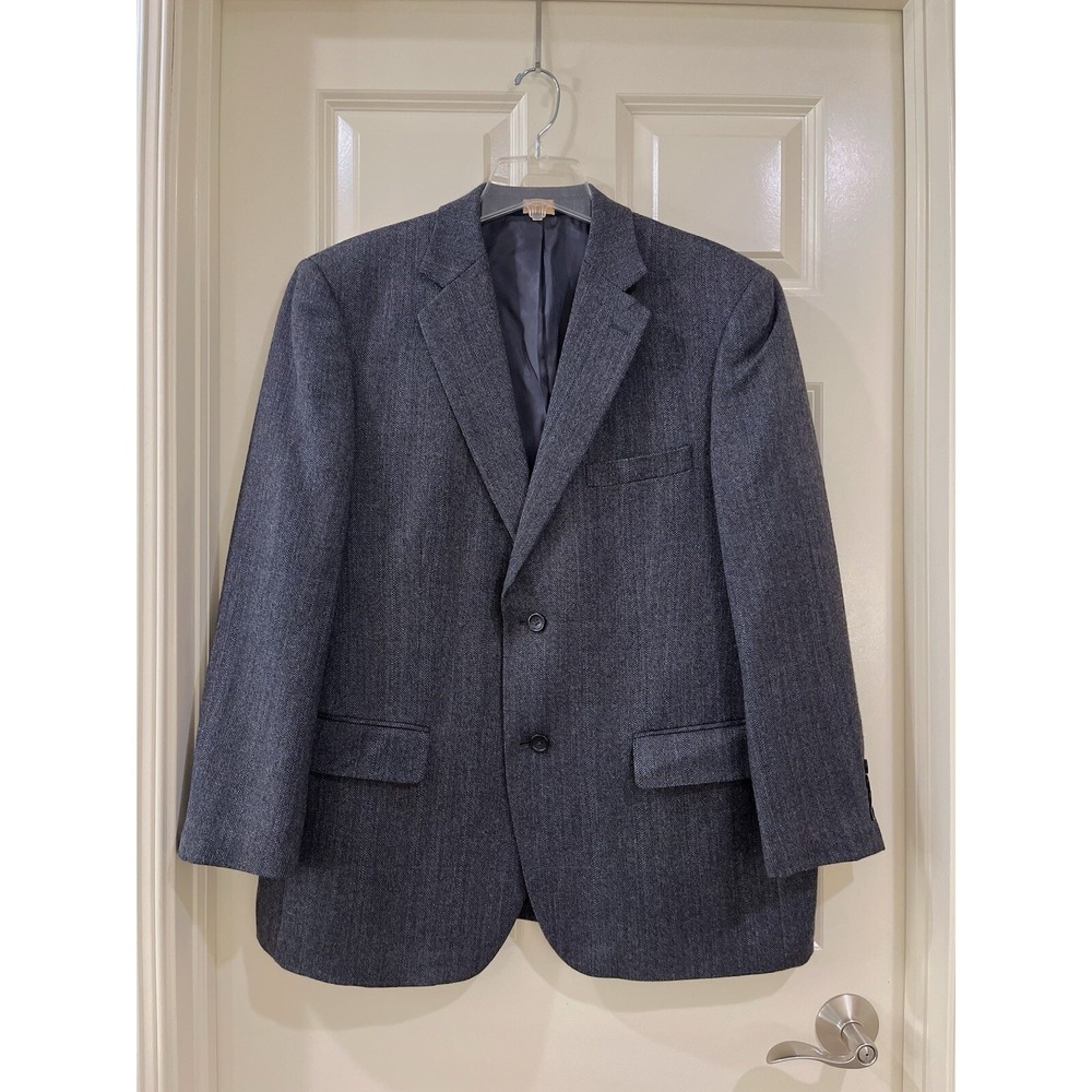 JOSEPH‎ & FEISS GOLD mens 100% wool blazer size 42 short